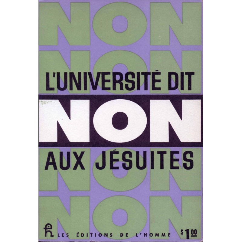 L'Université dit non aux jésuites 