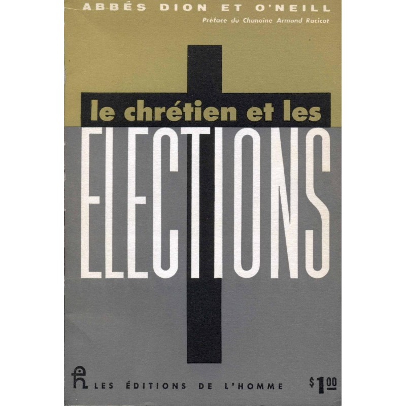 Le chrétien et les élections 