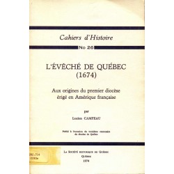 L'Évêché de Québec (1674)   