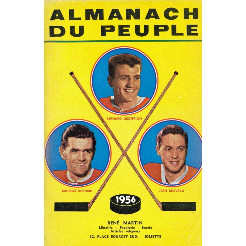 Almanach du Peuple Beauchemin 1956 