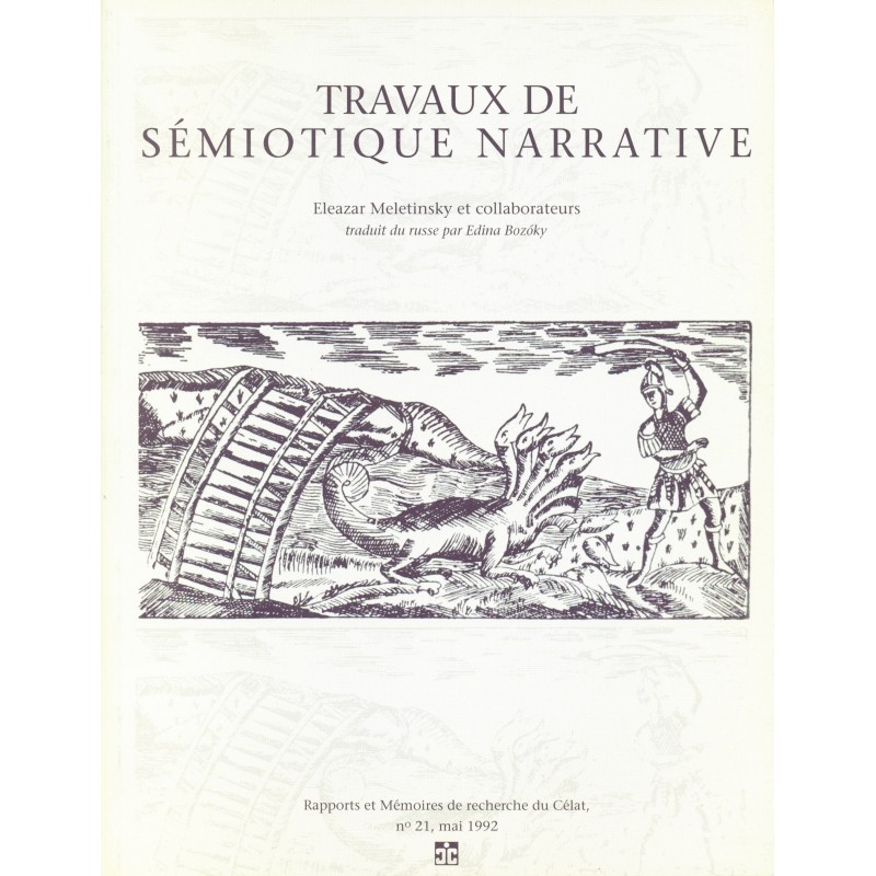 Travaux de sémiotique narrative 