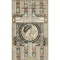 Almanach Hachette où petite encyclopédie populaire de la vie pratique 1923 