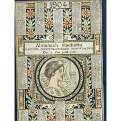 Almanach Hachette où petite encyclopédie populaire de la vie pratique 1904 