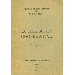 La législation coopérative 