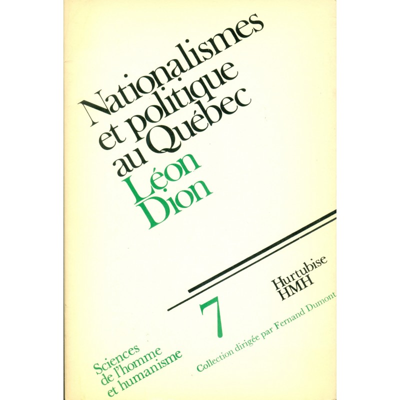 Nationalismes et politique au Québec 