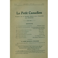 Le Petit Canadien - Volume 14-  Août 1917 - Numéro 8 