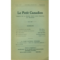 Le Petit Canadien - Volume 13-  Juillet 1916 - Numéro 7 