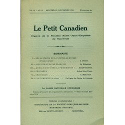 Le Petit Canadien - Volume 13 - Novembre 1916 - Numéro 11 