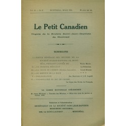 Le Petit Canadien - Volume 13 - Mars 1916 - Numéro 3 