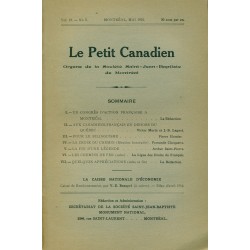 Le Petit Canadien - Volume 13 - Mai 1916 - Numéro 5 