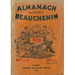 Almanach du peuple Beauchemin 1936 