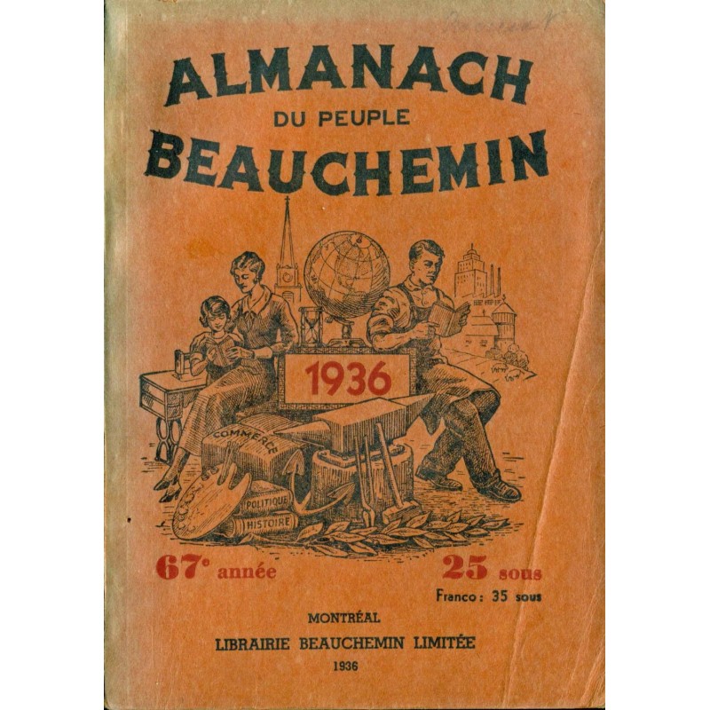 Almanach du peuple Beauchemin 1936 