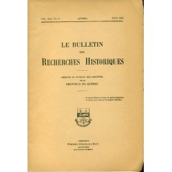 LE BULLETIN DES RECHERCHES HISTORIQUES VOL XLI, NO 6 – JUIN 1935 