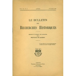 LE BULLETIN DES RECHERCHES HISTORIQUES VOL XL, NO 2 – FÉVRIER 1934 