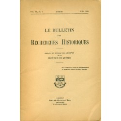LE BULLETIN DES RECHERCHES HISTORIQUES VOL XL, NO 6 – JUIN 1934 