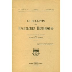 LE BULLETIN DES RECHERCHES HISTORIQUES VOL XXXVI, NO 10 – OCTOBRE 1930 