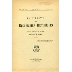 LE BULLETIN DES RECHERCHES HISTORIQUES VOL XXX, NO 2 – FÉVRIER 1924 
