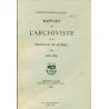 RAPPORT DE L'ARCHIVISTE DE LA PROVINCE DE QUÉBEC POUR 1935-1936 