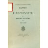 RAPPORT DE L'ARCHIVISTE DE LA PROVINCE DE QUÉBEC POUR 1937-1938 