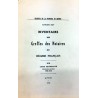 INVENTAIRE DES GREFFES DES NOTAIRES DU RÉGIME FRANÇAIS VOLUME XIX - L. CHAMBALON DEUXIÈME PARTIE 1703-1716 