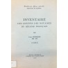 INVENTAIRE DES GREFFES DES NOTAIRES DU RÉGIME FRANÇAIS VOLUME XX LOUIS CHAMBALON 1692-1716 INDEX 