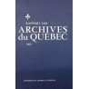 RAPPORT DES ARCHIVES NATIONALES DU QUÉBEC 1969 (TOME 47) 