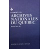 RAPPORT DES ARCHIVES NATIONALES DU QUÉBEC 1970 (TOME 48) 