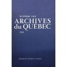 RAPPORT DES ARCHIVES DU QUÉBEC 1968 (TOME 46) 