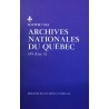 RAPPORT DES ARCHIVES NATIONALES DU QUÉBEC 1974 (TOME 52) 