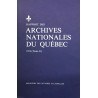 RAPPORT DES ARCHIVES NATIONALES DU QUÉBEC 1973 (TOME 51) 