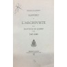 RAPPORT DE L'ARCHIVISTE DE LA PROVINCE DE QUÉBEC POUR 1945-1946 