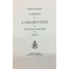 RAPPORT DE L'ARCHIVISTE DE LA PROVINCE DE QUÉBEC POUR 1948-1949 