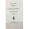 RAPPORT DE L'ARCHIVISTE DE LA PROVINCE DE QUÉBEC POUR 1940-1941 