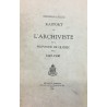 RAPPORT DE L'ARCHIVISTE DE LA PROVINCE DE QUÉBEC POUR 1945-1946 