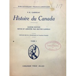 HISTOIRE DU CANADA TOME 1 