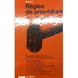 RÈGLES DE PROCÉDURE 