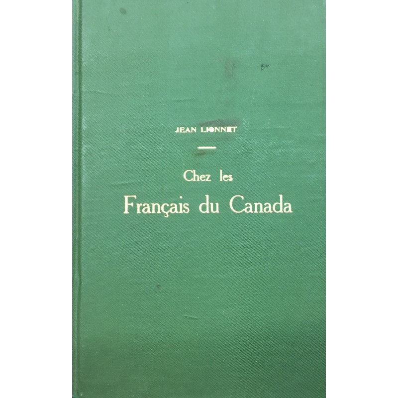 CHEZ LES FRANÇAIS DU CANADA 