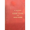 CODE CIVIL DE LA PROVINCE DE QUÉBEC 