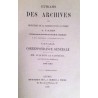 Extraits des archives des ministères de la marine et de la guerre à Paris Correspondance générale de MM. Duquesne et Vaudreuil g