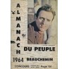 Almanach du Peuple Beauchemin 1964 