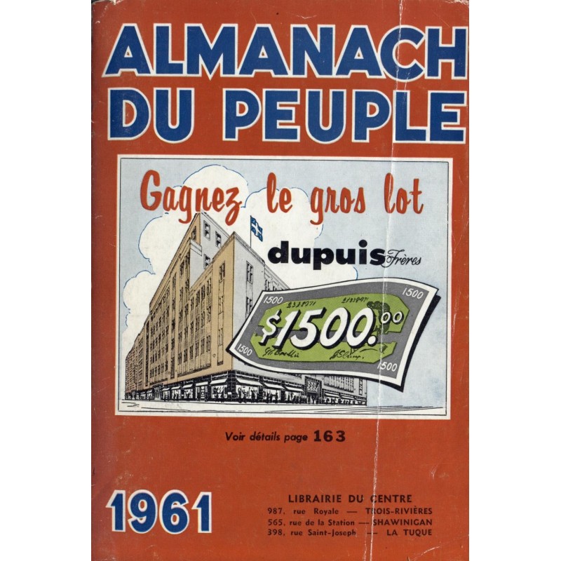 Almanach du Peuple Beauchemin 1961 