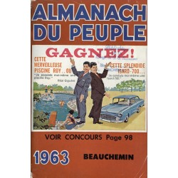 Almanach du Peuple Beauchemin 1963 