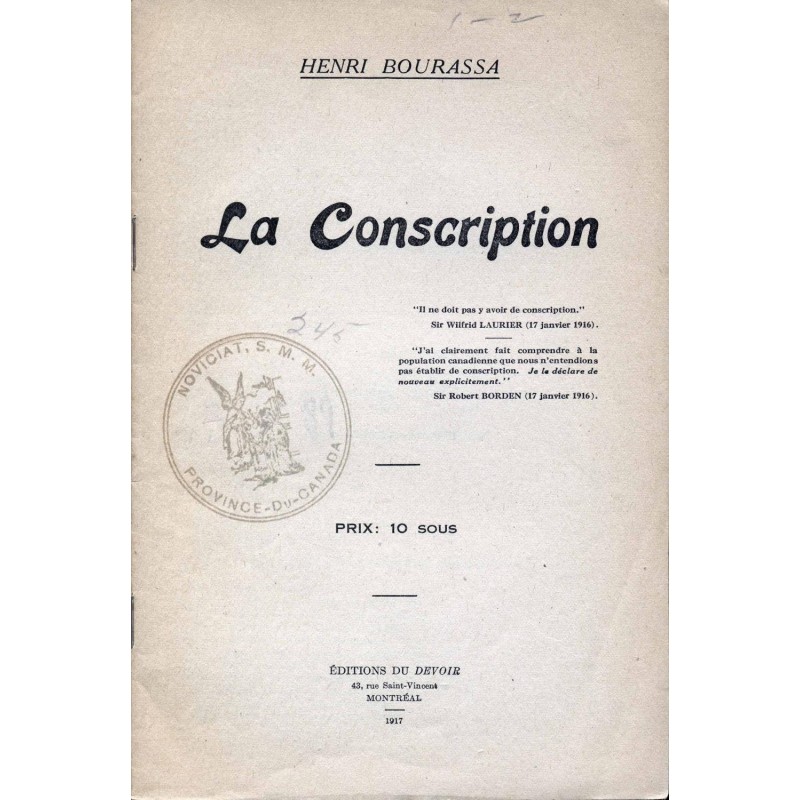 La conscription 