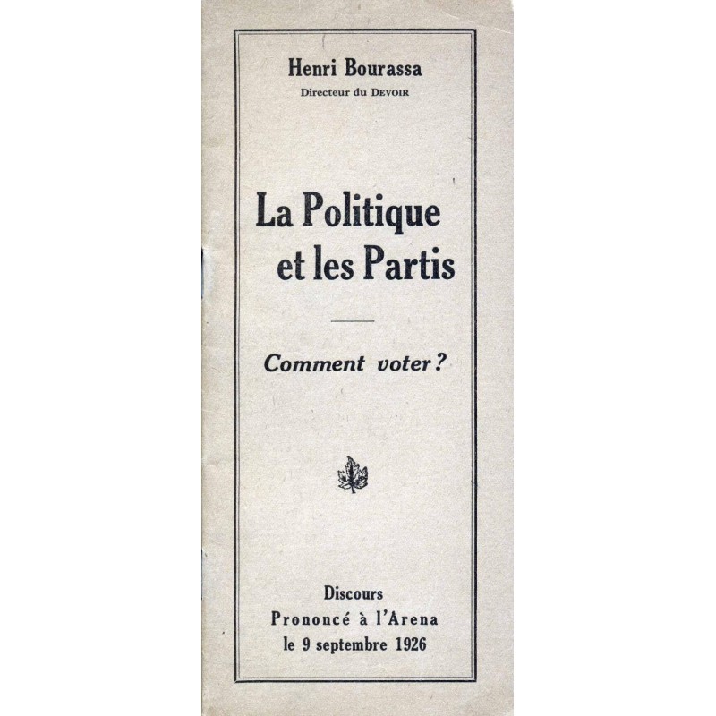 La politique et les partis - Comment voter 